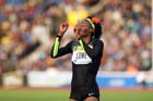 Chaunte Lowe in the high jump, 2012 Samsung Diamond League, Crystal Palace, London.